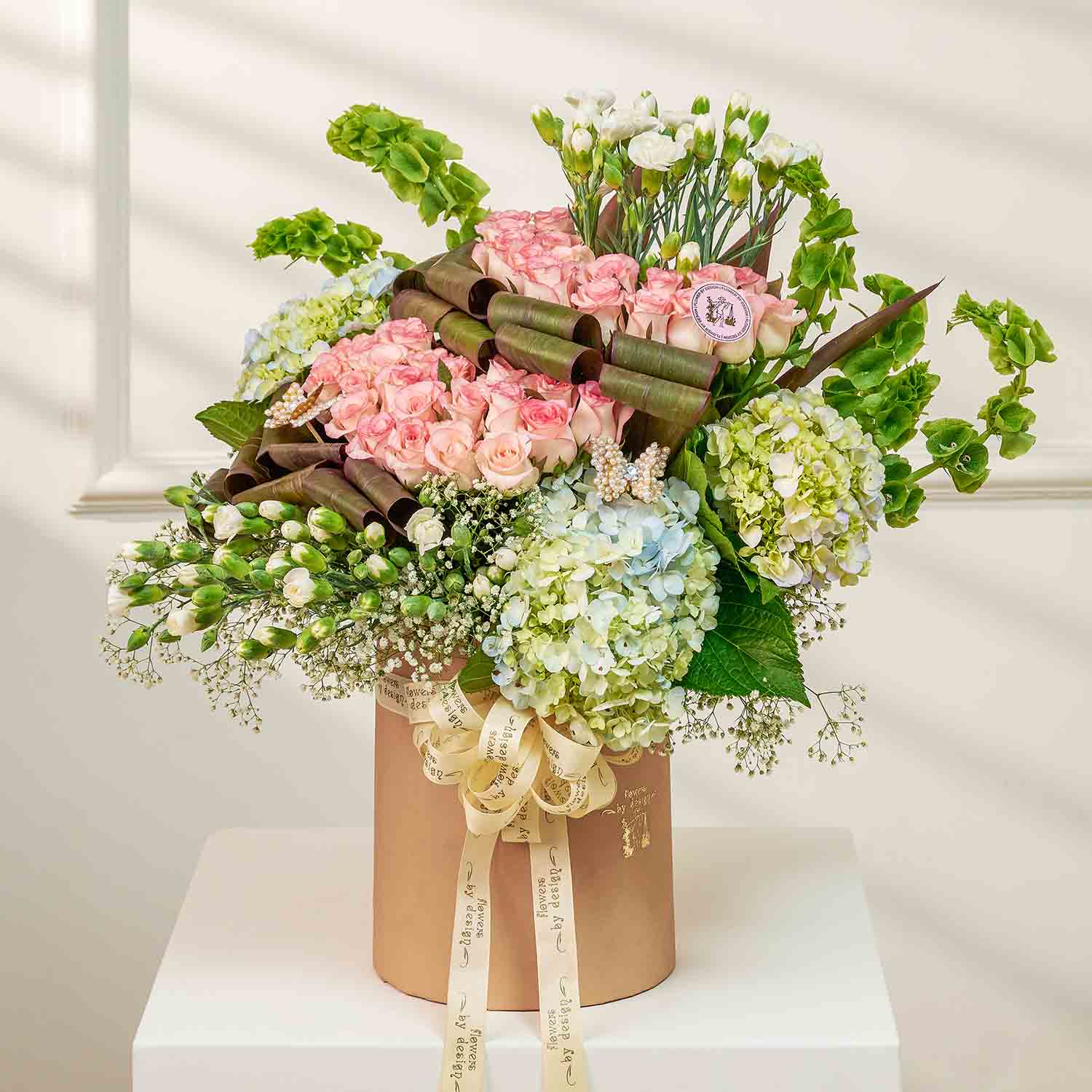 hydrangea-in-box